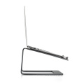Soporte de laptop de silicona de aluminio ergonómico personalizado para laptop de 11-17 pulgadas